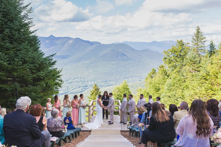 A ceremony held at Loon Mountain.